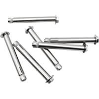 YGSAT Tornillos de expansión M6 x 80 mm 304 de acero inoxidable 304 tornillos de expansión de tuerca hexagonal externa…